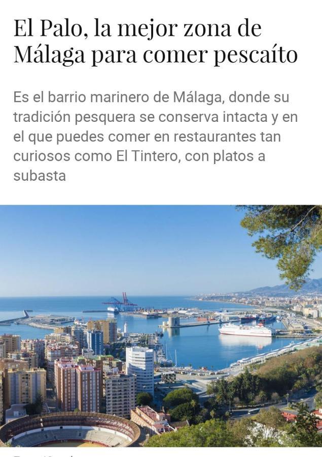 מאלגה Apartamento El Bambu Cerca Del Mar מראה חיצוני תמונה