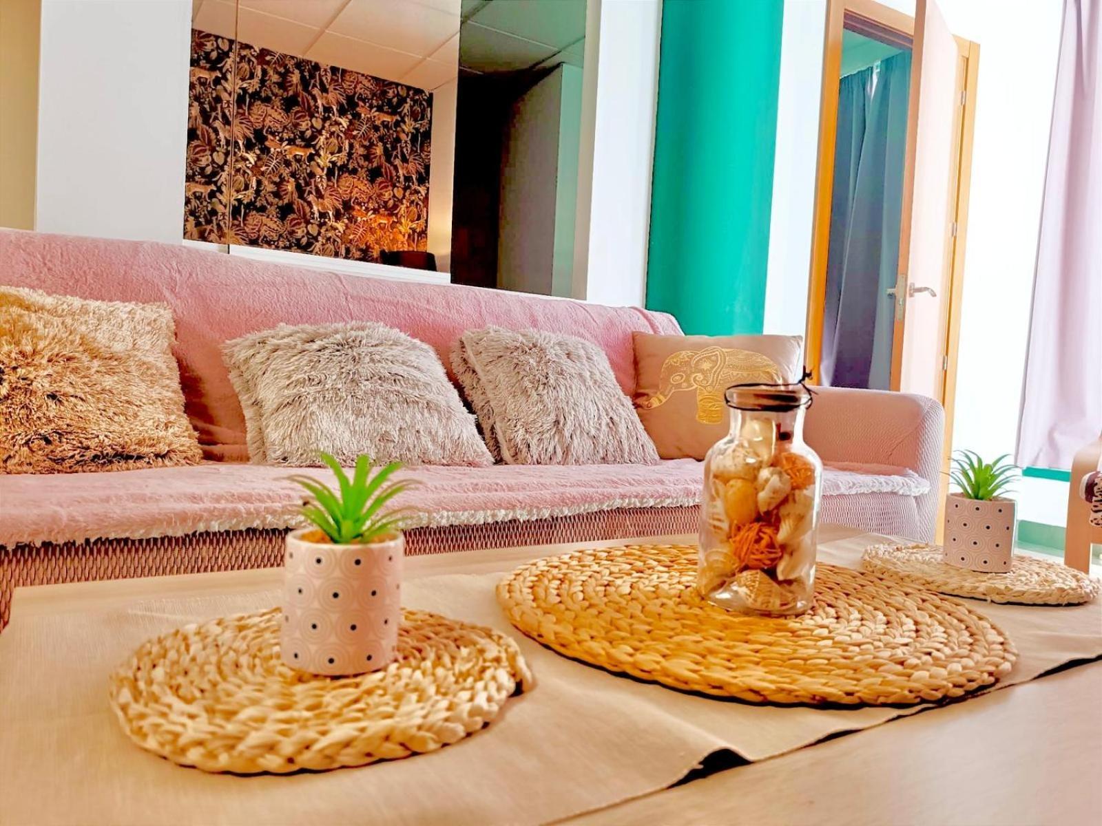 מאלגה Apartamento El Bambu Cerca Del Mar מראה חיצוני תמונה